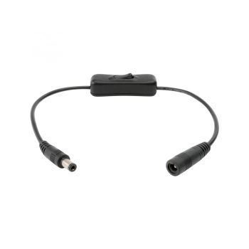   Home DC 1K, DC zsinórközi kapcsoló, 2x15 cm vezeték, 3A, 36W