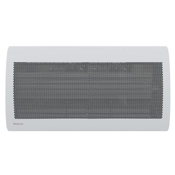   Noirot E184115 Radiance H 1500 BL elektromos hősugárzó panel, 1500 W, IP24 védettség, beépített termosztát LCD kijelzővel, fali kivitel