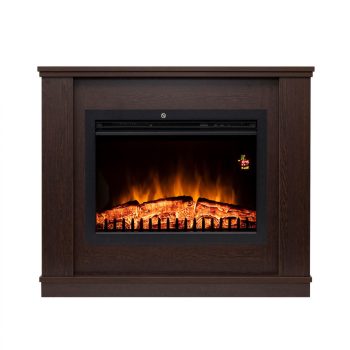   Home FKKF 02 + FKKI 03 KIT FKK Milano beépíthető elektromos látványkandalló kerettel, bükk