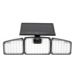Home FLP3SOLAR napelemes LED reflektor, 700 lumen, mozgásérzékelő, 3 világítási mód, IP65