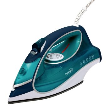   HOME HGV26 gőzölős vasaló, 2600 W, kerámia talp, öntisztító, 430 ml víztartály, vízkőmentesítés funkció