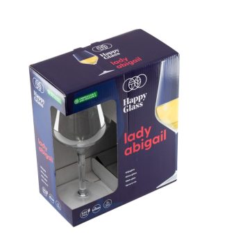   HappyGlass Lady Abigail törhetetlen borospohár, 47 cl, BPA mentes, élelmiszeripari minőség, 2 db / szett