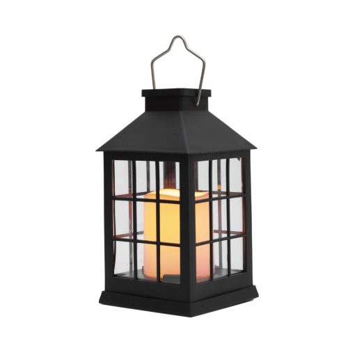 Home MXLTN1 napelemes lámpás, 1db melegfehér LED, valósághű lángeffekt, akkumulátor, 6db-os display