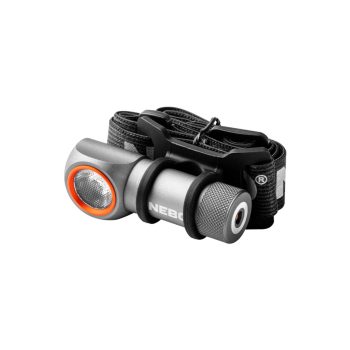   NEBO NEB-HLP-1008-G EINSTEIN 600+ fejlámpa, 600 lm - 60 lm, 90 m, 4 funkció, IPX6, USB-C