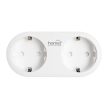 Home NVS 32 PRO SMART elosztó, SMART LIFE alkalmazással távolról vezérelhető, 2 db földelt aljzat gyermekvédelemmel, Wi-Fi 2,4 GHz 802.11 b/g/n