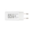 HOME SA65PPS USB hálózati szupergyors töltő, 65Watt, 2in1: USB-A + USB-C aljzat, QC + PD + PPS gyorstöltés, GaN technológia