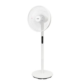   Home SFT40R állóventilátor 3in1, 60 W, 40 cm névleges lapátátmérő, 5 lapát, 4 fokozat, érintőgomb, távirányító, állítható magasság és dőlésszög, LED kijelző